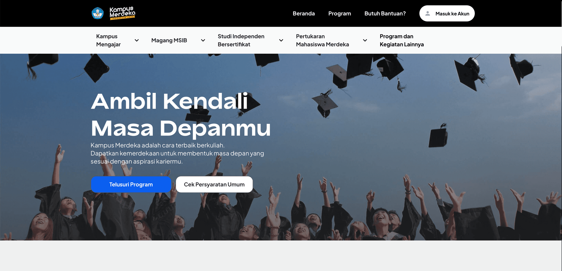 Data Scraping from Web Kampus Merdeka
